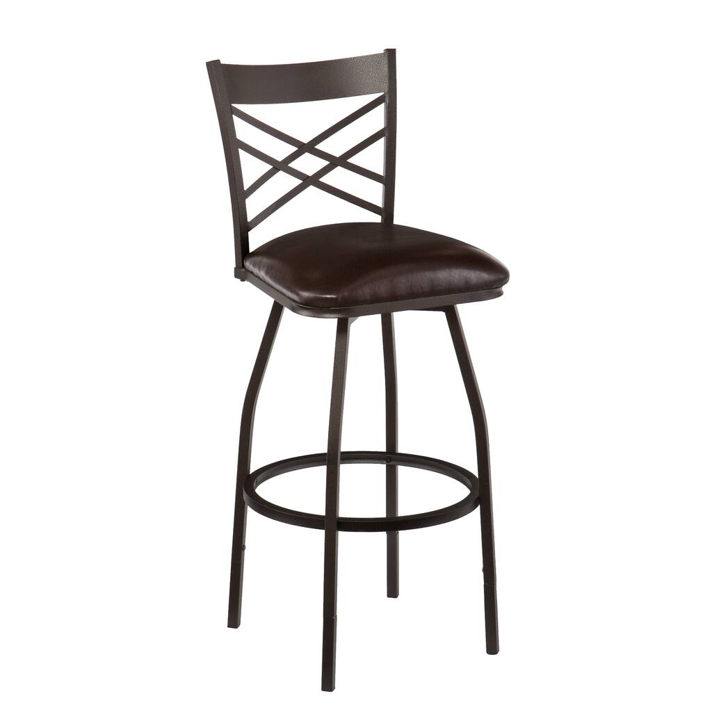 SEI Furniture Avella Adjustable Swivel Counter/ Bar Stool