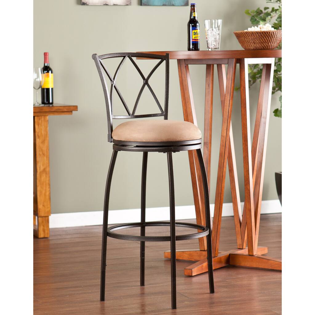 SEI Furniture Bratton Adjustable Swivel Counter/ Bar Stool