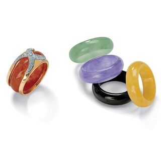 interchangeable jade ring set