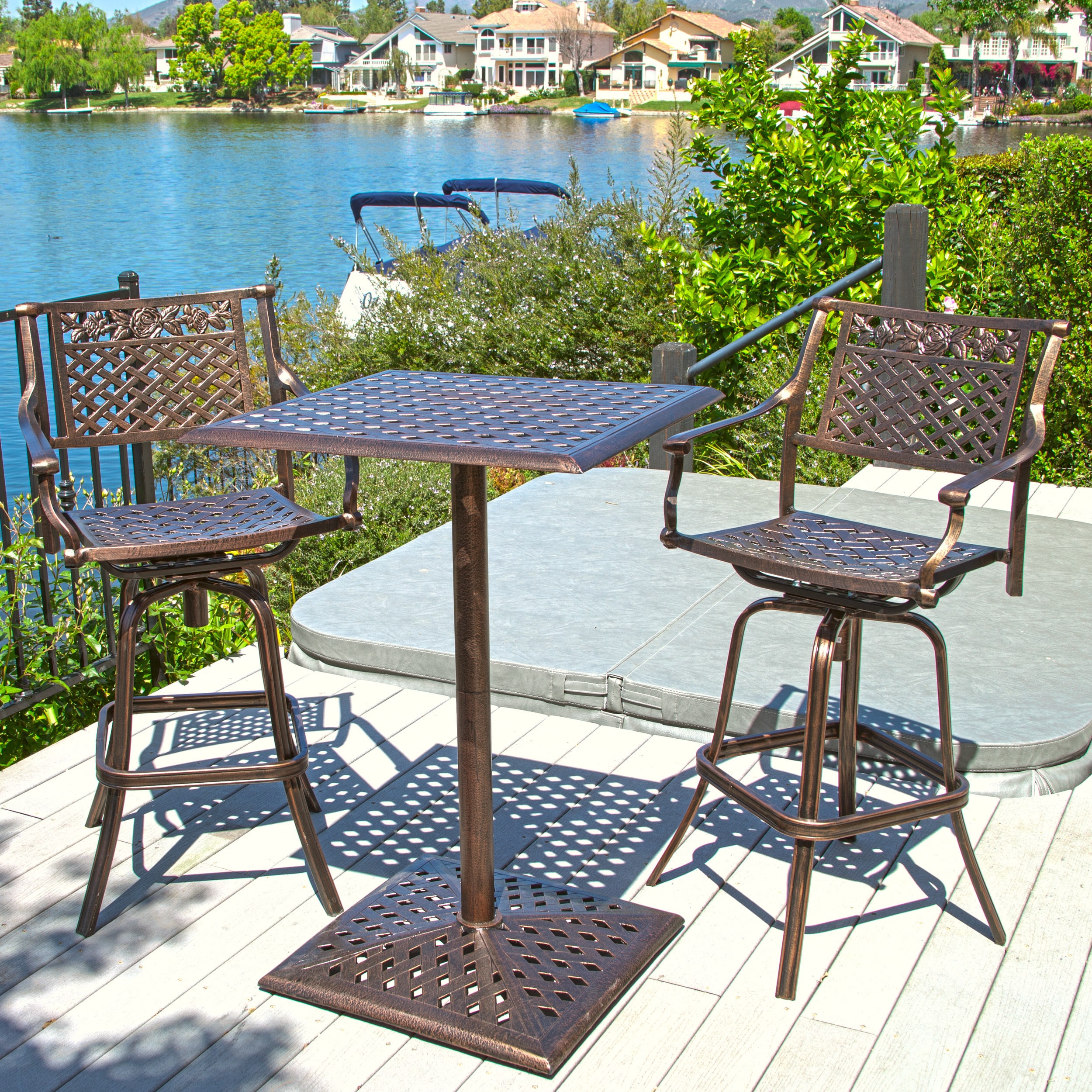 Christopher Knight Home Sebastian Bistro Bar Set