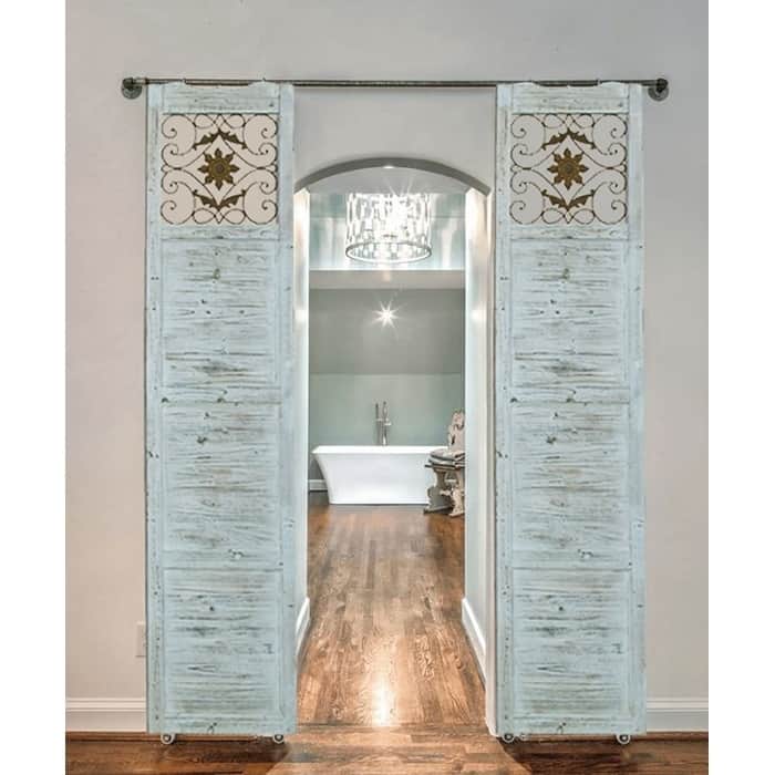 Handmade Salisbury 4-panel Wooden Screen (China)
