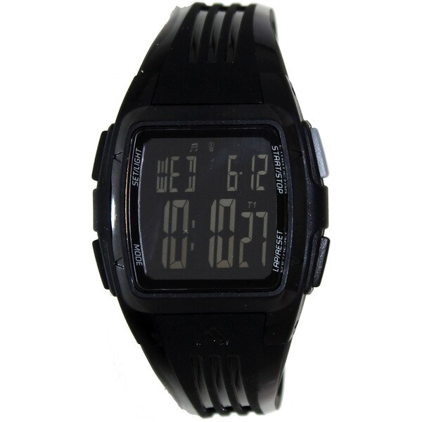 Adidas Women's 'Duramo' Black Digital Watch - Overstock - 8134787