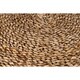preview thumbnail 3 of 1, Decorative Tan Transitional Riau Round Coffee Table