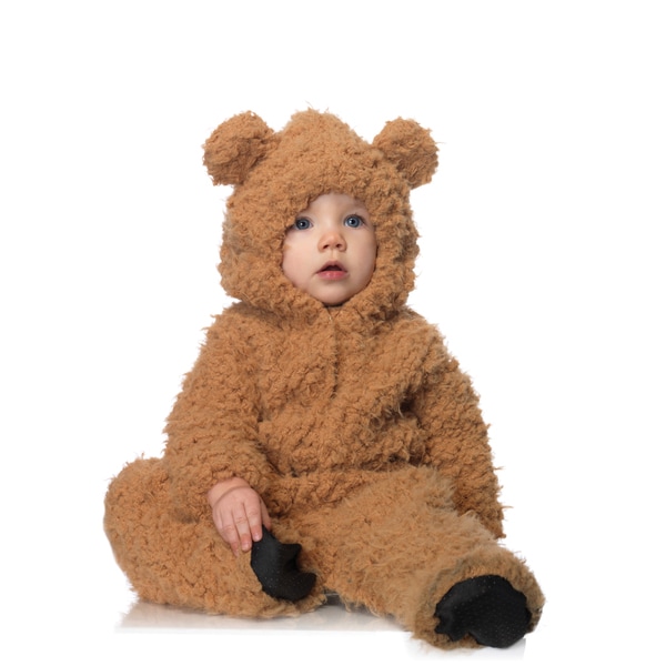 Leg Avenue Baby Bear Plush Hooded Bodysuit