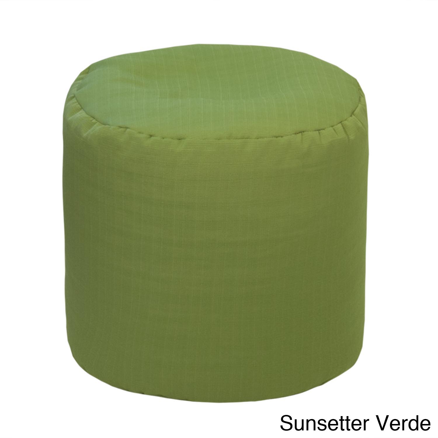 Outdoor/ Indoor Weather Resistant Bean Bag Ottoman