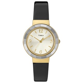 Timex Women's Fashion Black Patent Leather Dress Watch Timex Women's Timex Watches