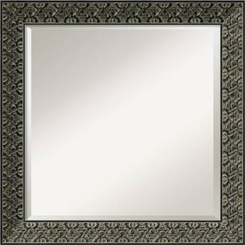 Gold Square Mirrors Online At Our Best Decorative Wall Mirror Square Intaglio Antique Black 25 X Inch Gold