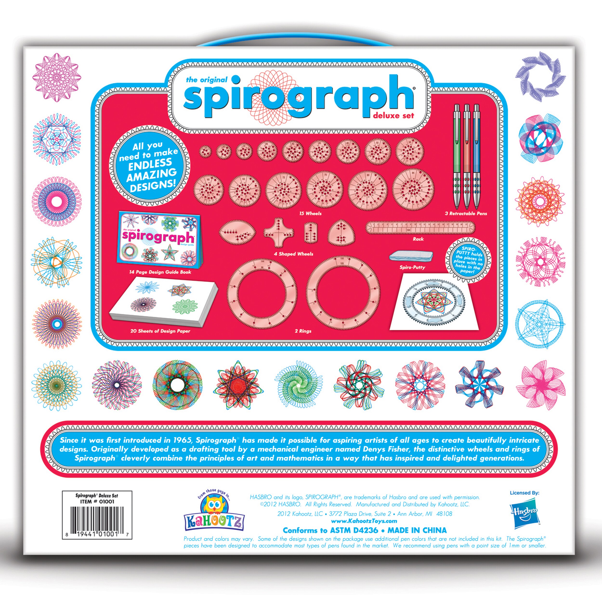 Kahootz Spirograph Deluxe Kit