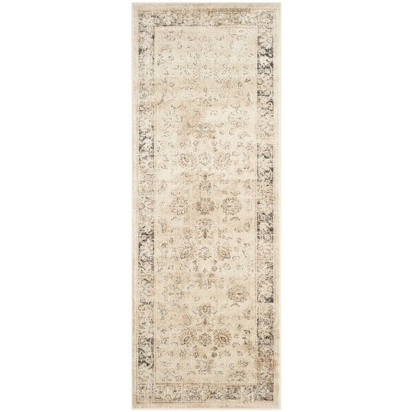 Shop Safavieh Vintage Oriental Stone Distressed Silky Viscose Runner