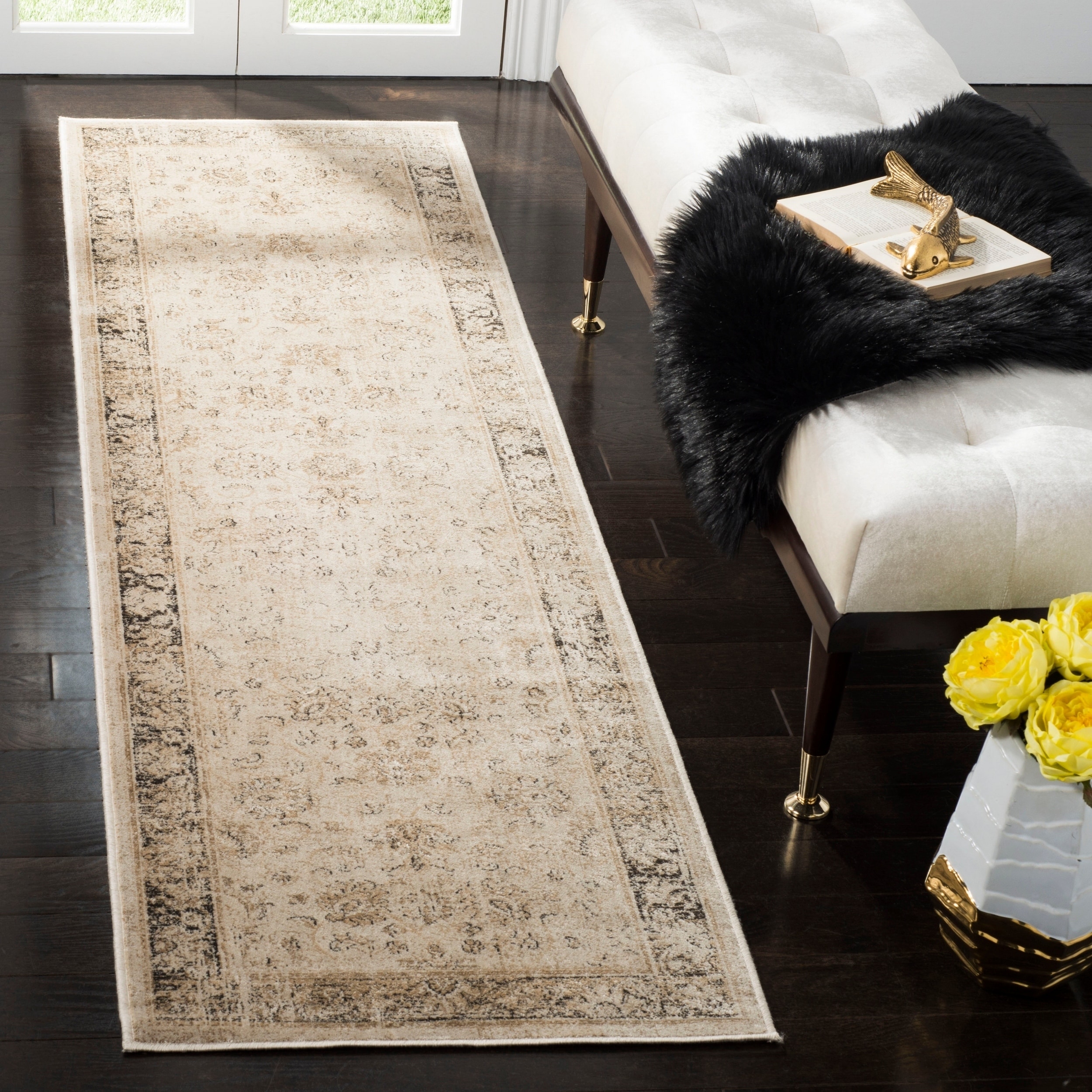 Safavieh Vintage Stone Viscose Rug (22 X 8)