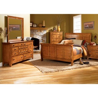 Liberty Grandpas Cabin Queen Bed (Set of 7) - Free Shipping Today ...