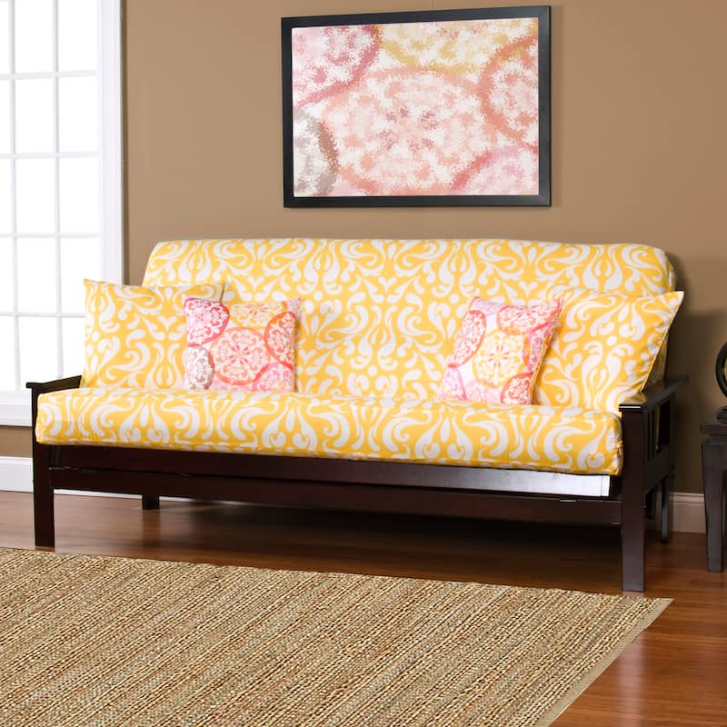 Adele Yellow Futon Cover