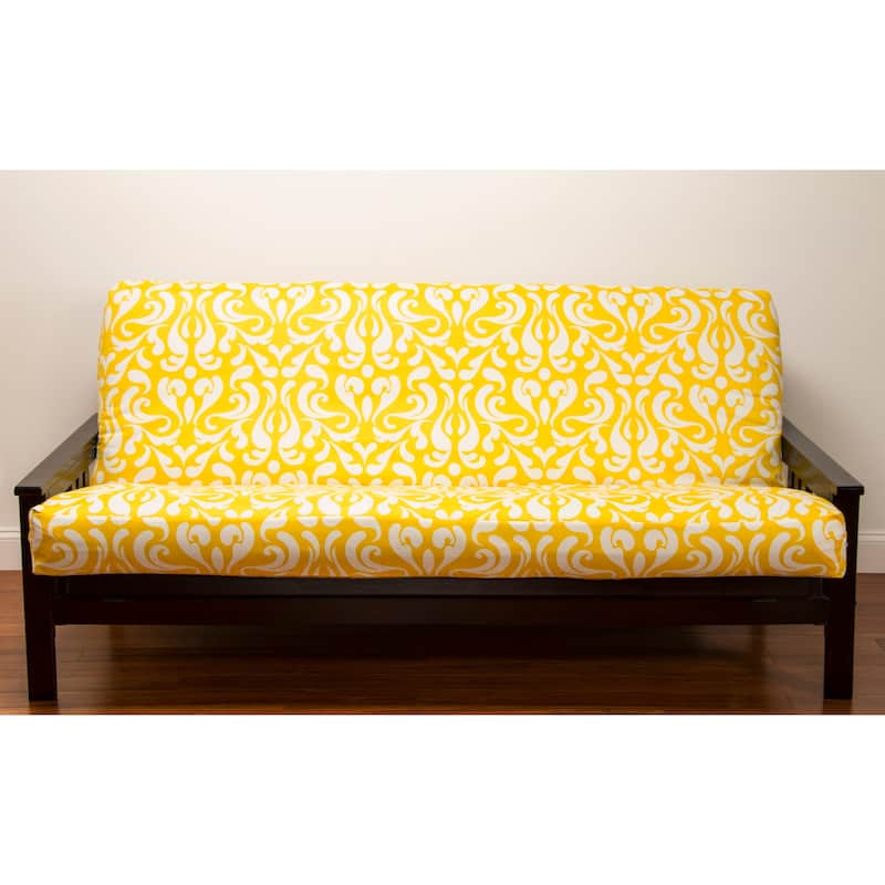 Adele Yellow Futon Cover