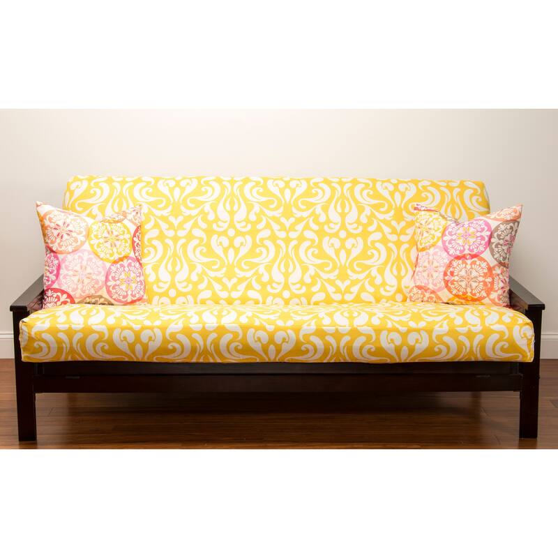 Adele Yellow Futon Cover