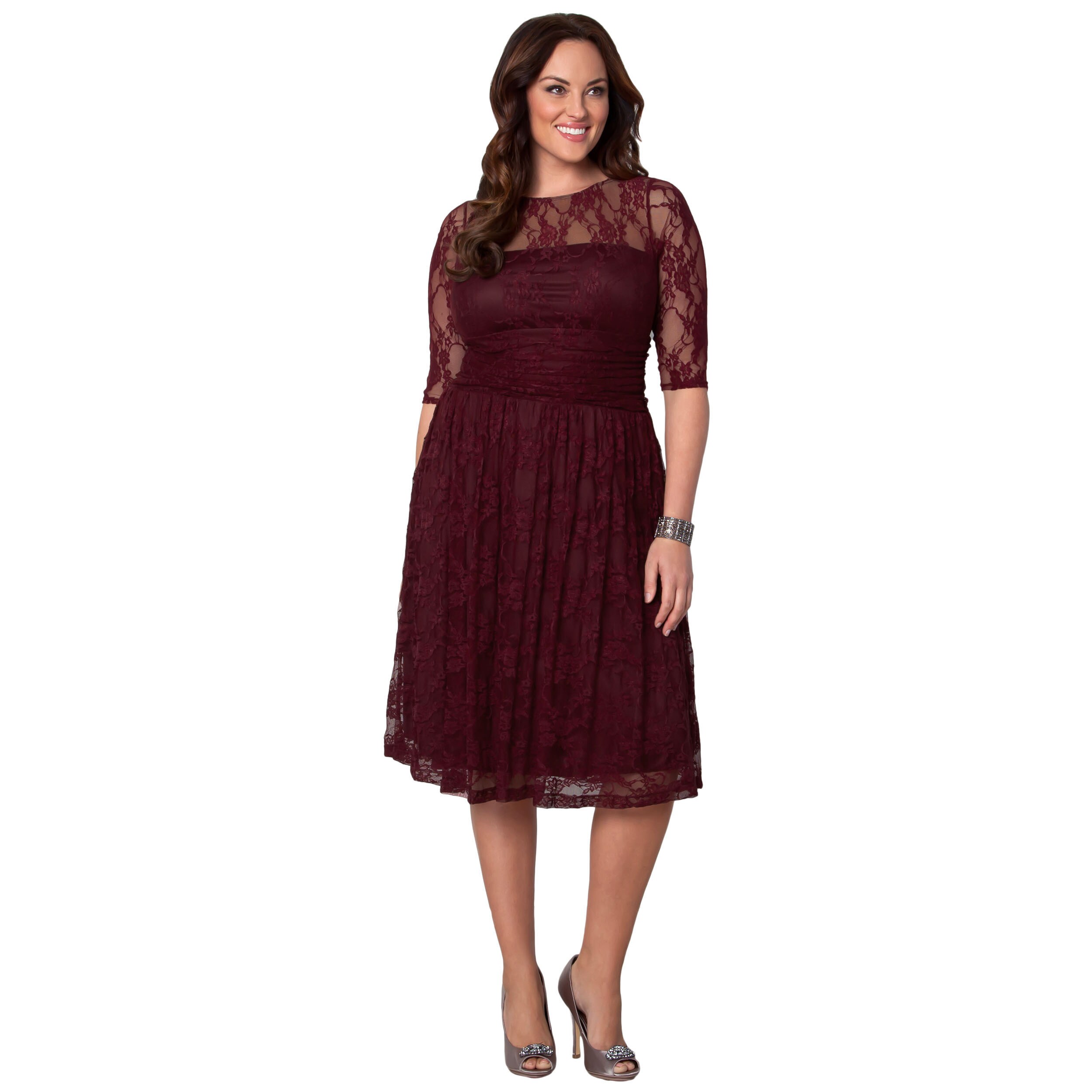 kiyonna luna lace dress