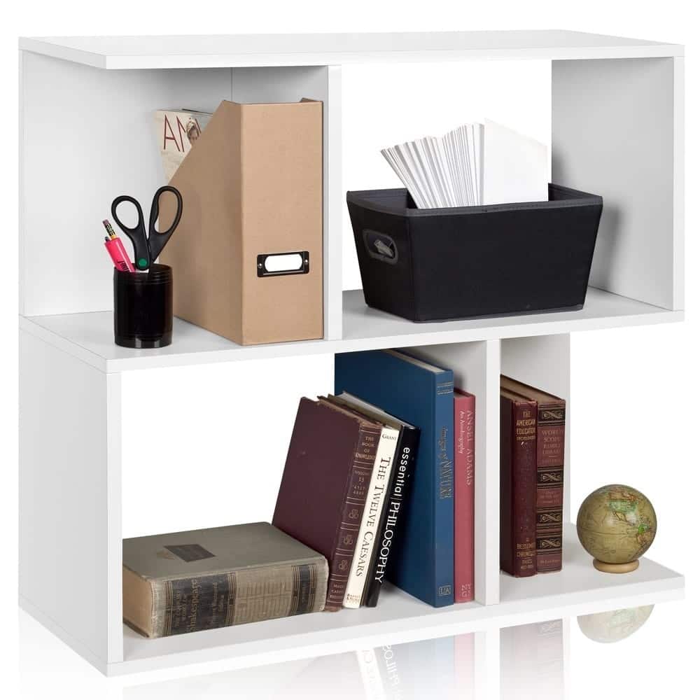 Soho Eco 2-Shelf Modern Bookcase Storage Shelf by Way Basics LIFETIME GUARANTEE