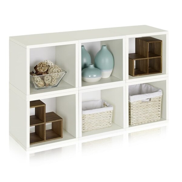 Evan Eco Stackable 6 Modular Cube Storage By Way Basics Lifetime 1134