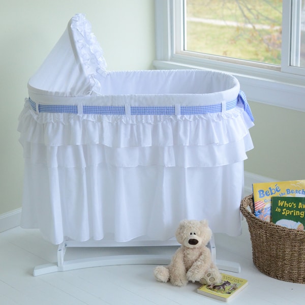 Good Night Baby Bassinet in Soft White