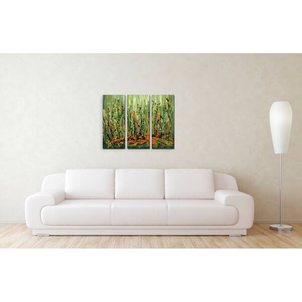 Holly Carmichael Sweet Jamming Peas Metal Wall Art Sweet Jamming Peas Metal Wall Art