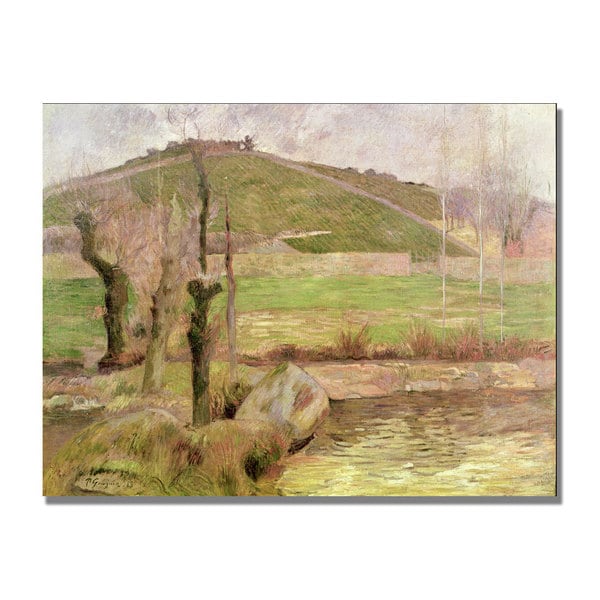 Paul Gauguin Landscape near Pont Aven Canvas Art