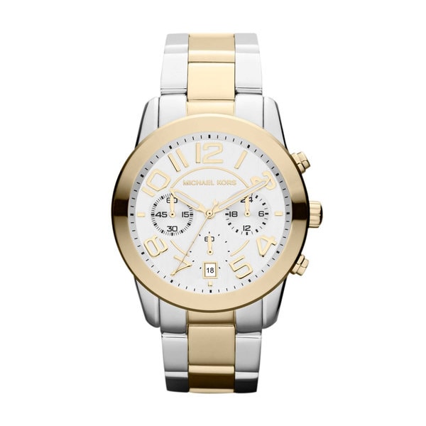 Shop Michael Kors Women's MK5748 Classic Chronograph Watch - Two-tone ...