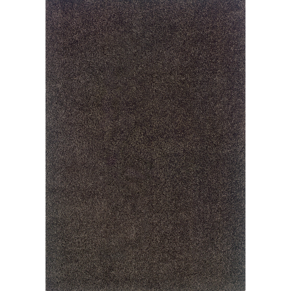 Modern Shag Grey Area Rug (67 X 96)