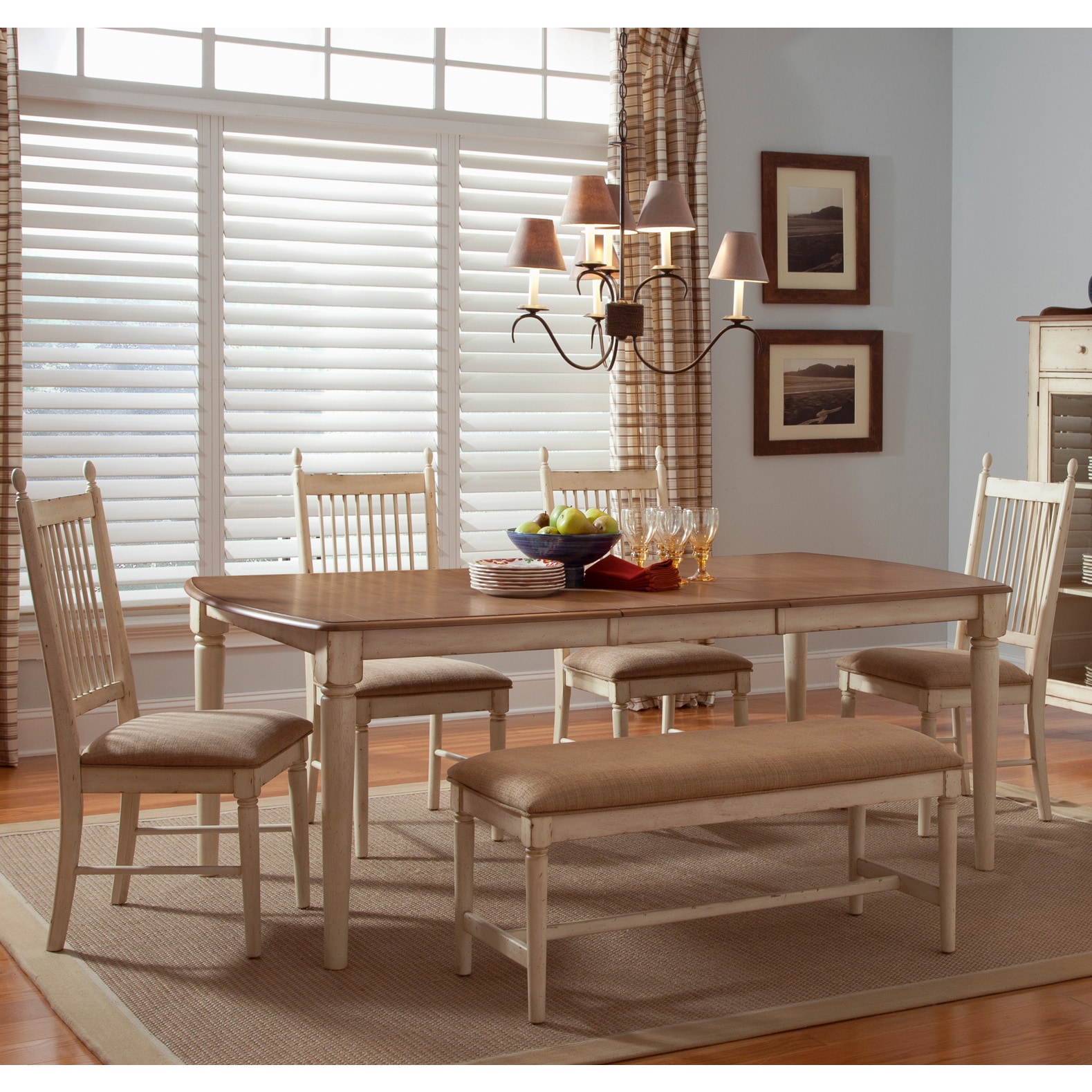 Cottage Cove Cottage Cove Liberty Casual Dining 6 piece Set Ivory Size 6 Piece Sets