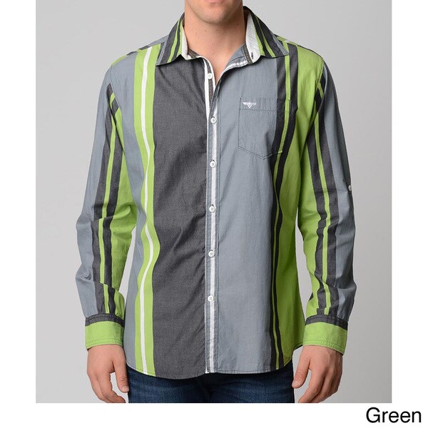 Shop V.I.P. Collection Men's Color-Blocked Slim-Fit Long ...