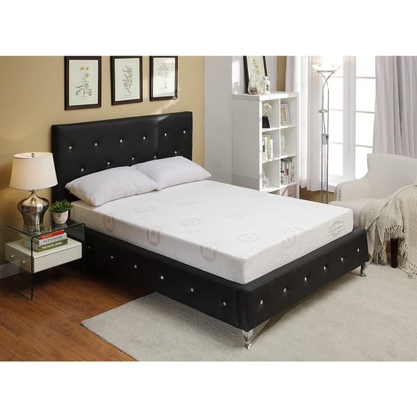 Bonded Leather Platform Bed On Sale Bed Bath & Beyond 8158034