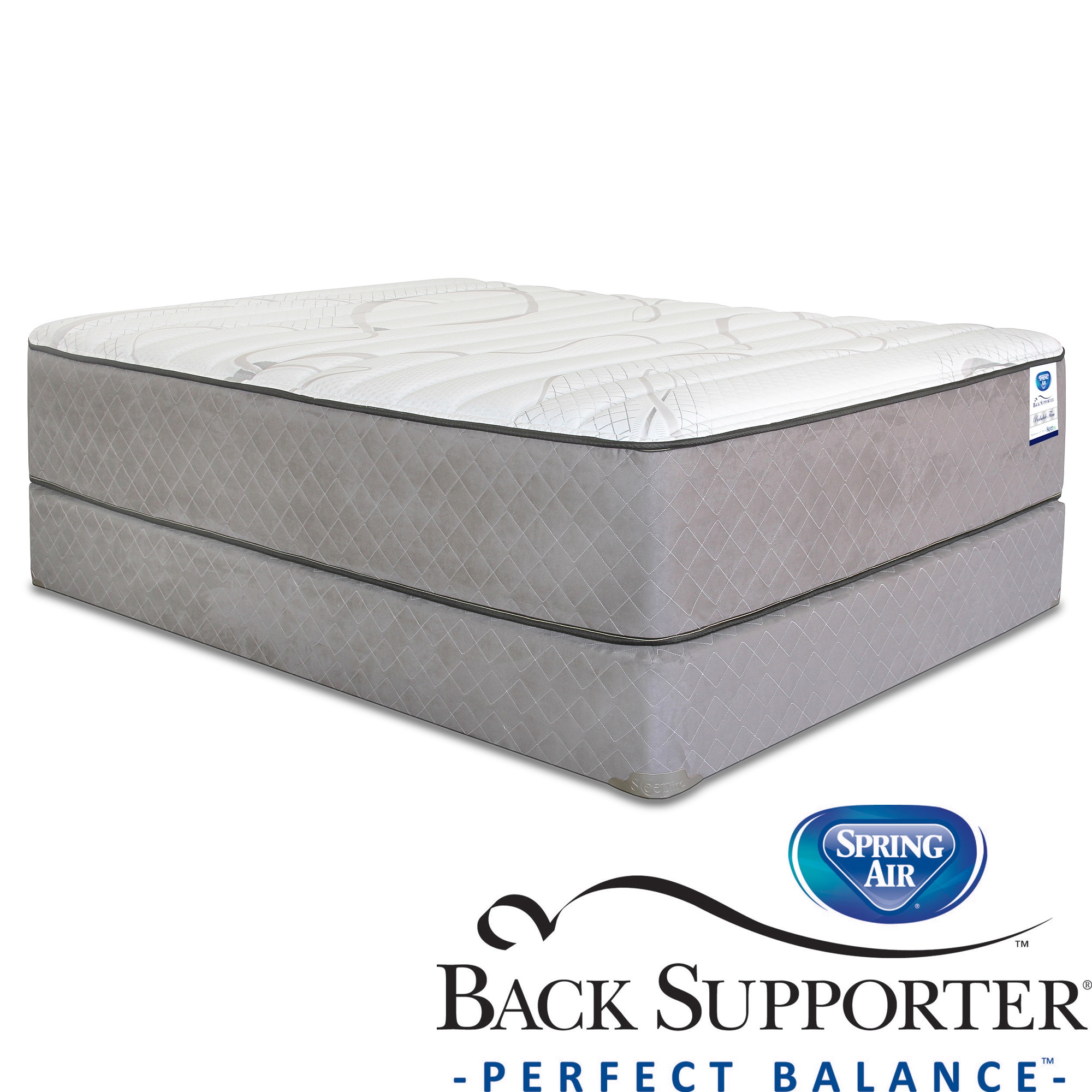 Spring Air Back Supporter Woodbury Firm Twin Xl size Mattress Set