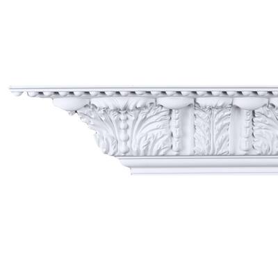 Beaded Acanthus 6-inch Crown Molding (8 pieces)