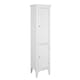 Bayfield White 2-door Linen Tower by Elegant Home Fashions - Thumbnail 1