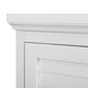 Bayfield White Double-door Floor Cabinet by Elegant Home Fashions - Thumbnail 4