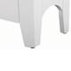 Bayfield White Double-door Floor Cabinet by Elegant Home Fashions - Thumbnail 5