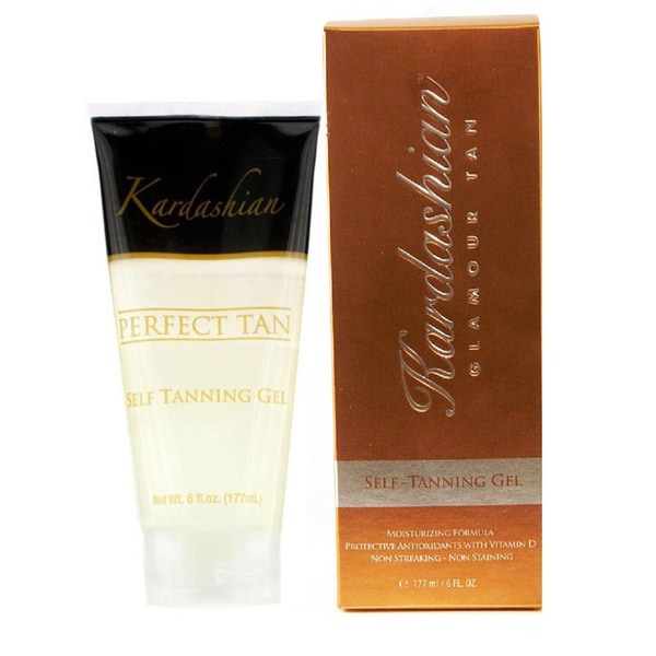 Kardashian Glamour Tan 6 ounce Self Tanning Gel Kim Kardashian Tanning Beds & Lotions