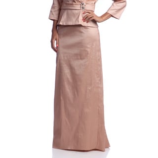 alex evenings long taffeta skirt