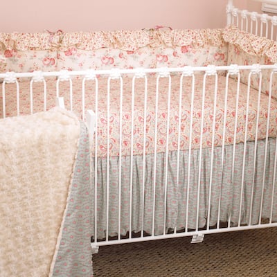 Cotton Tale Tea Party 4-piece Crib Bedding Set