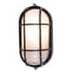 Outdoor Bulkhead Lights that Match HIGHWOOD Stonecroft 63" Shutter Set of 2
