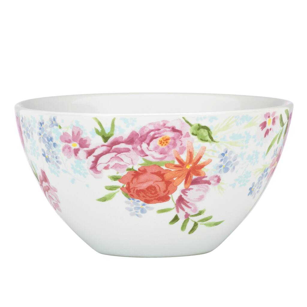 kathy ireland Home Spring Bouquet Fruit Bowl by Gorham