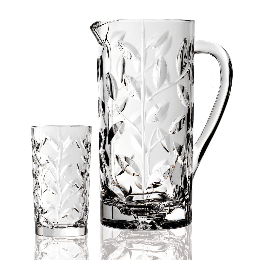 Laurus 7-piece Crystal Beverage Set