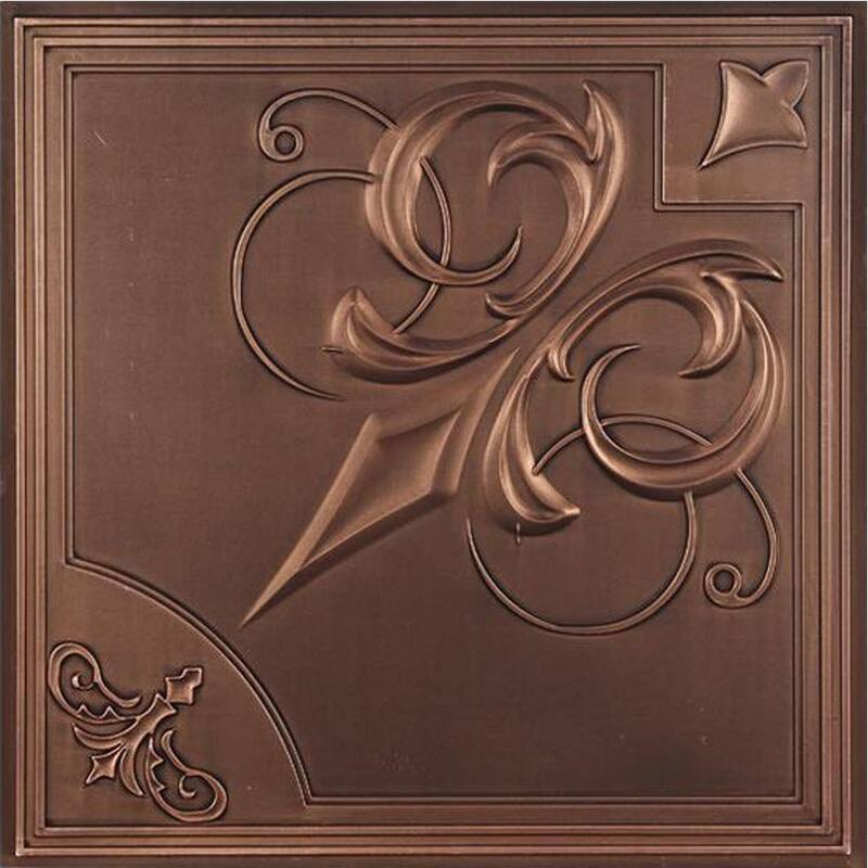 Paris Ceiling Tile (10 tiles) - Antique Bronze