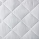 preview thumbnail 4 of 3, DOWNLITE 300 Thread Count Premium Cotton Waterproof Mattress Pad - White