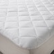 preview thumbnail 2 of 3, DOWNLITE 300 Thread Count Premium Cotton Waterproof Mattress Pad - White