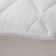 preview thumbnail 5 of 3, DOWNLITE 300 Thread Count Premium Cotton Waterproof Mattress Pad - White