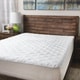 preview thumbnail 1 of 3, DOWNLITE 300 Thread Count Premium Cotton Waterproof Mattress Pad - White California King