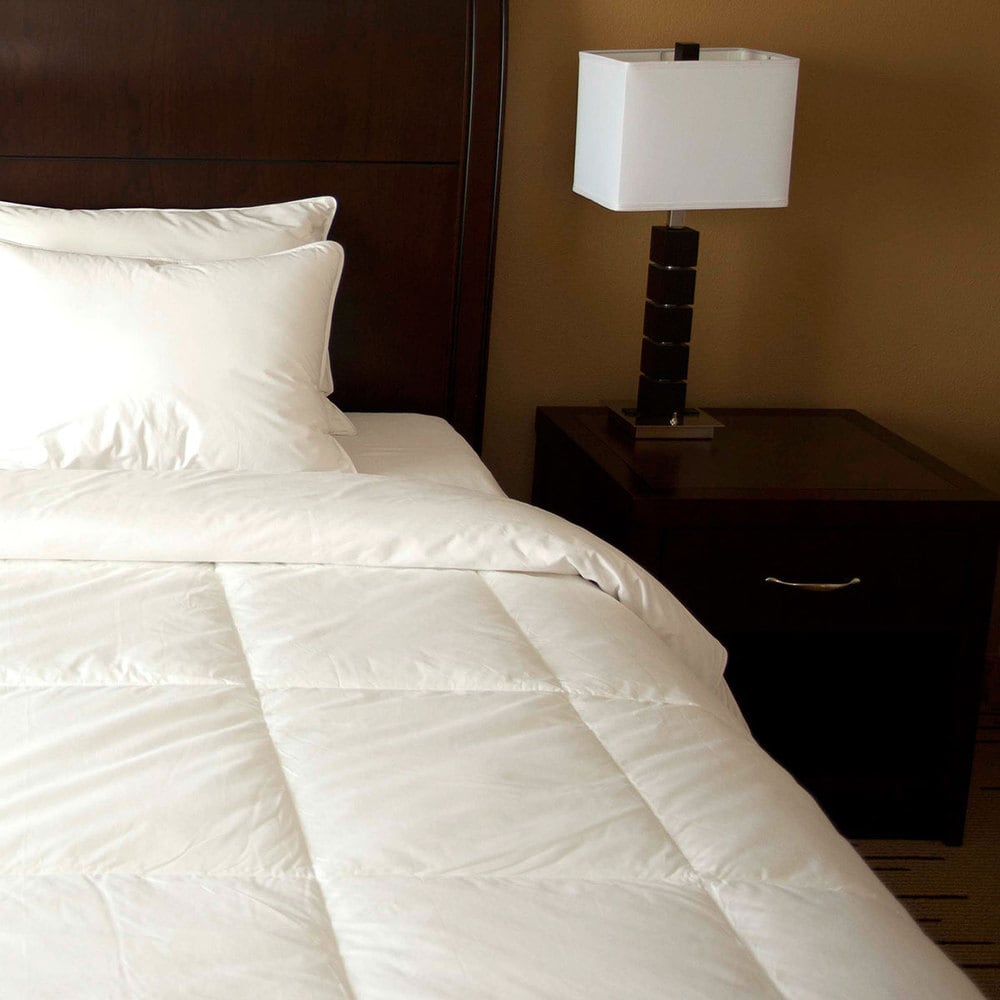 All Cotton Supreme Natural Down Fiber Blend Comforter - On Sale - Bed Bath  & Beyond - 891497