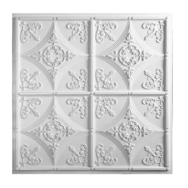 Shop Basilica Ceiling Tile Pack Of 10 Free Shipping Today