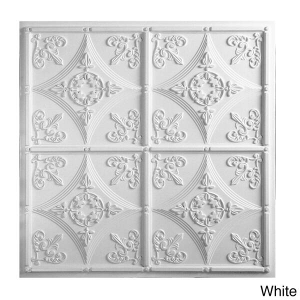 Shop Basilica Ceiling Tile Pack Of 10 Free Shipping Today
