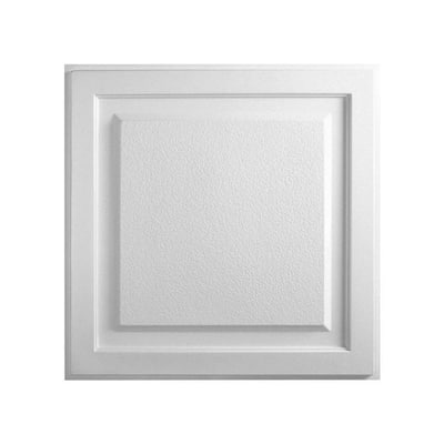Element White Ceiling Tile (10 tiles)