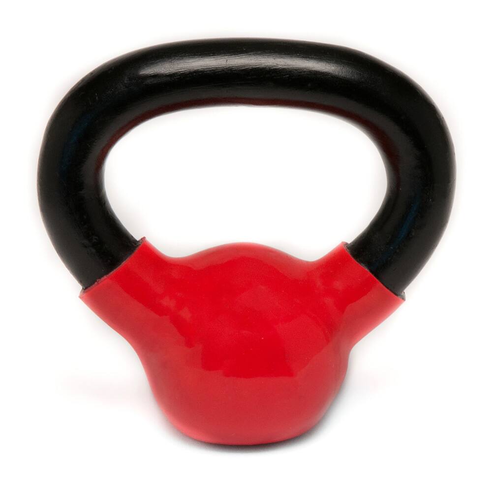 Vinyl-coated Green 5-pound Kettlebell